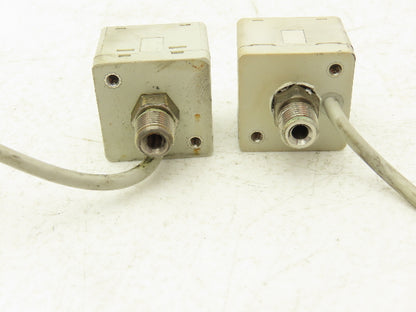 Numatics DPS280PNQ8 Digital Pneumatic Pressure Switch 12-24VDC 125mA Lot of 2