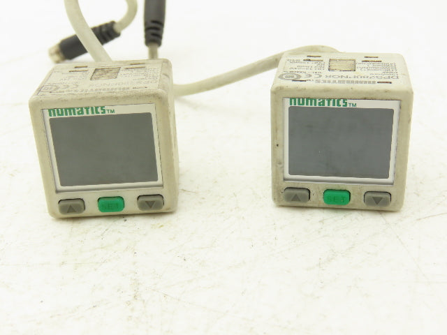 Numatics DPS280PNQ8 Digital Pneumatic Pressure Switch 12-24VDC 125mA Lot of 2