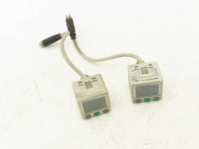 Numatics DPS280PNQ8 Digital Pneumatic Pressure Switch 12-24VDC 125mA Lot of 2