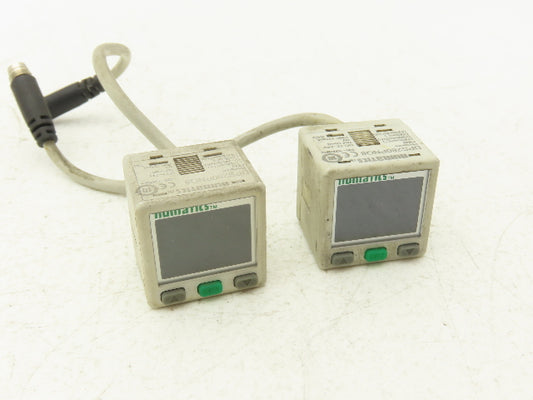 Numatics DPS280PNQ8 Digital Pneumatic Pressure Switch 12-24VDC 125mA Lot of 2