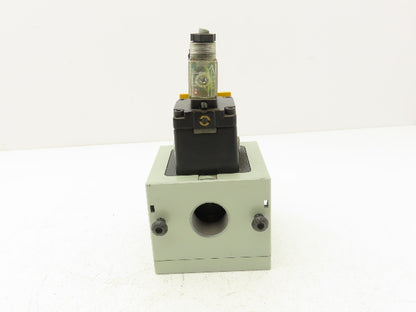 Numatics S42C-08BKLM Pneumatic Slow/Soft Start Solenoid Valve 24Vdc FlexiBlok