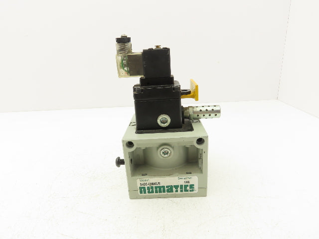 Numatics S42C-08BKLM Pneumatic Slow/Soft Start Solenoid Valve 24Vdc FlexiBlok