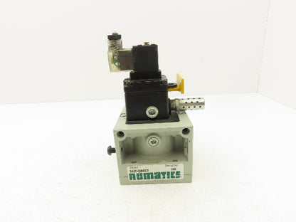 Numatics S42C-08BKLM Pneumatic Slow/Soft Start Solenoid Valve 24Vdc FlexiBlok