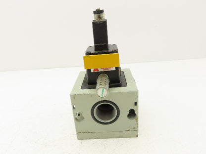 Numatics S42C-08BKLM Pneumatic Slow/Soft Start Solenoid Valve 24Vdc FlexiBlok