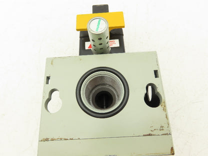 Numatics S42C-08BKLM Pneumatic Slow/Soft Start Solenoid Valve 24Vdc FlexiBlok