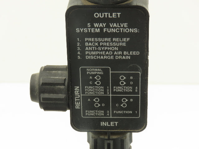 Pulsafeeder Pulsatron Electronic Dosing Metering Pump 12GPD 10 Bar 115VAC