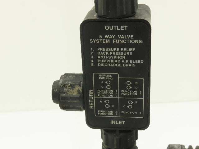 Pulsafeeder Pulsatron Electronic Dosing Metering Pump 12GPD 10 Bar 115VAC