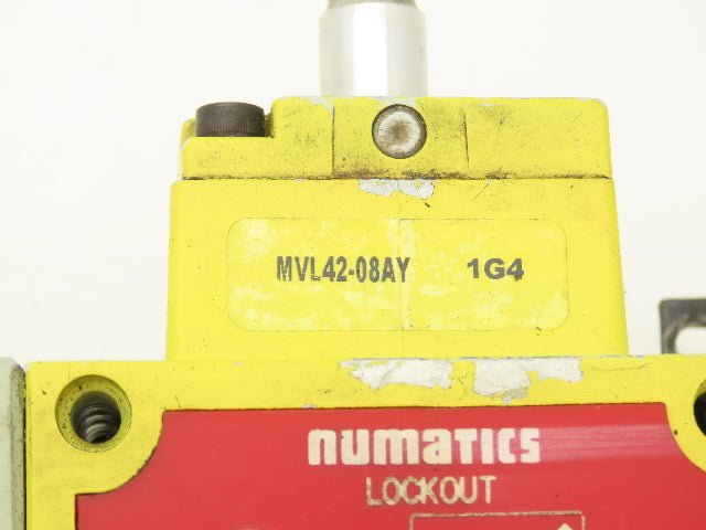 Numatics MVL42-08AY Pneumatic Modular Shutoff Valve w/ 2 Filters FlexiBlok