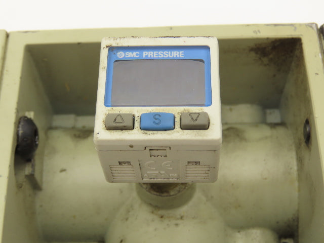 Numatics MVL42-08AY Pneumatic Modular Shutoff Valve w/ 2 Filters FlexiBlok