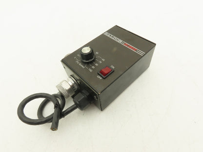Baldor BC138 CN3000A57 DC Motor Speed Control 115vAC 60Hz In 3.5A DC Out