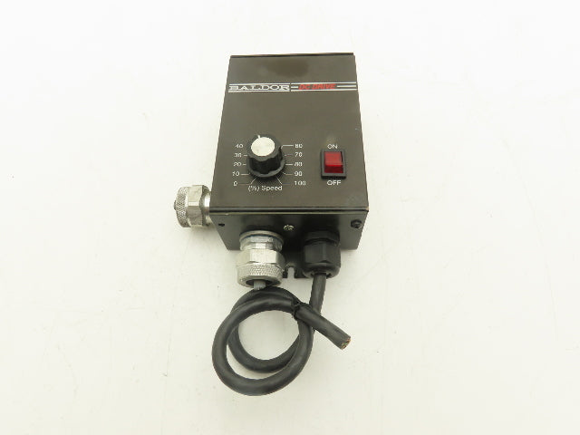 Baldor BC138 CN3000A57 DC Motor Speed Control 115vAC 60Hz In 3.5A DC Out