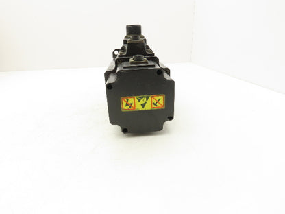 Sanyo Denki Q2AA10150VCP41 AC Servo Motor 1.5kw 200VAC 22mm Smooth Unkeyed Shaft