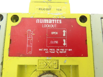 Numatics Pneumatic Air Modular Shutoff Valve w/2 Filters Regulator FlexiBlok