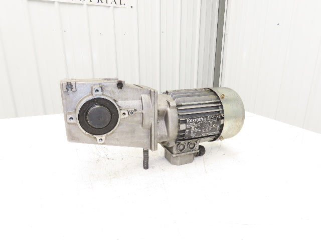 Rexroth Gearmotor Speed Reducer 47:1 Ratio .45kW 480V 36RPM Hex Shaft Hollow