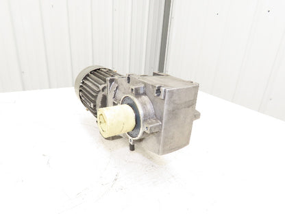 Rexroth Gearmotor Speed Reducer 47:1 Ratio .45kW 480V 36RPM Hex Shaft Hollow