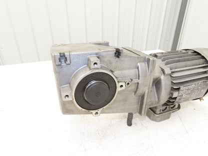 Rexroth Gearmotor Speed Reducer 47:1 Ratio .45kW 480V 36RPM Hex Shaft Hollow