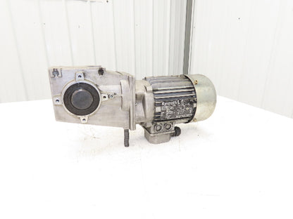 Rexroth Gearmotor Speed Reducer 47:1 Ratio .45kW 480V 36RPM Hex Shaft Hollow