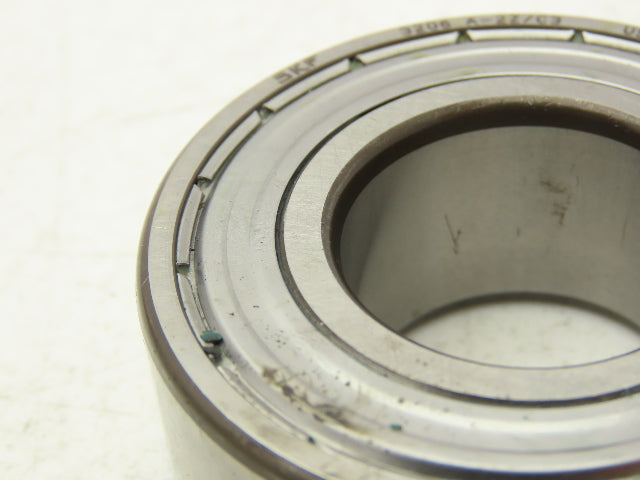 SKF 3206 A-2Z /C3 Double Row Ball Bearing 30mm Bore x 62mm OD x .9375 Width
