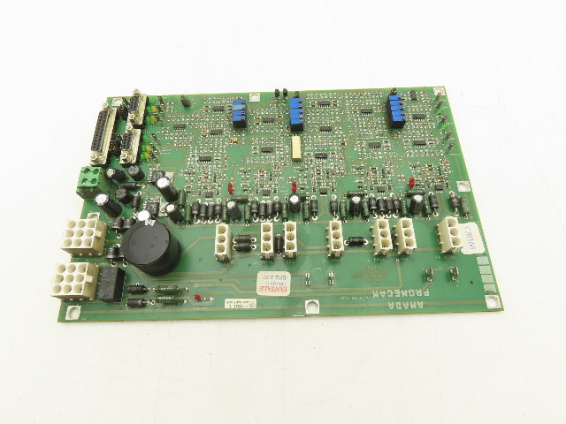 Amada TH5BES Promecam Printed Circuit Board Interface Tantale Control Ver 2.21