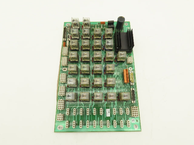 Amada EE 18523 HFB Printed Circuit Relay Board Press Brake Control Ver 2.21