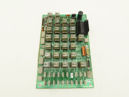 Amada EE 18523 HFB Printed Circuit Relay Board Press Brake Control Ver 2.21