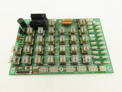 Amada EE 18523 HFB Printed Circuit Relay Board Press Brake Control Ver 2.21