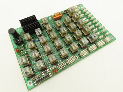Amada EE 18523 HFB Printed Circuit Relay Board Press Brake Control Ver 2.21