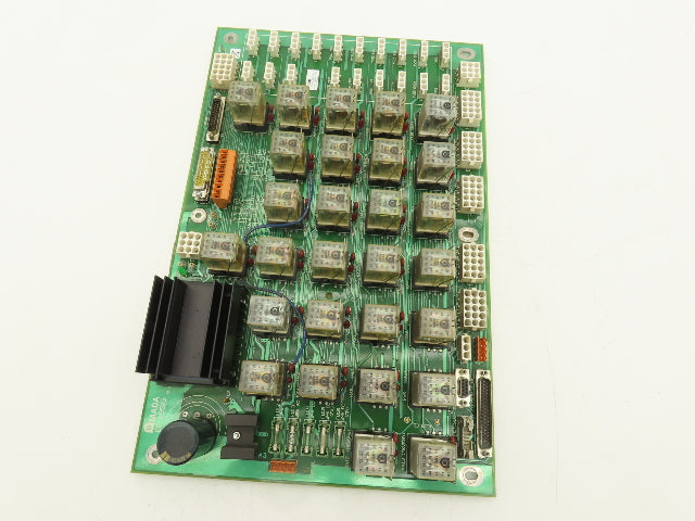 Amada EE 18523 HFB Printed Circuit Relay Board Press Brake Control Ver 2.21