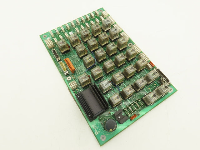 Amada EE 18523 HFB Printed Circuit Relay Board Press Brake Control Ver 2.21
