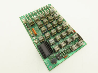 Amada EE 18523 HFB Printed Circuit Relay Board Press Brake Control Ver 2.21