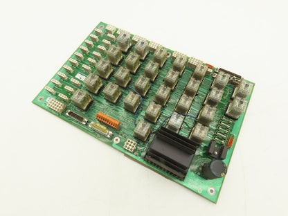 Amada EE 18523 HFB Printed Circuit Relay Board Press Brake Control Ver 2.21