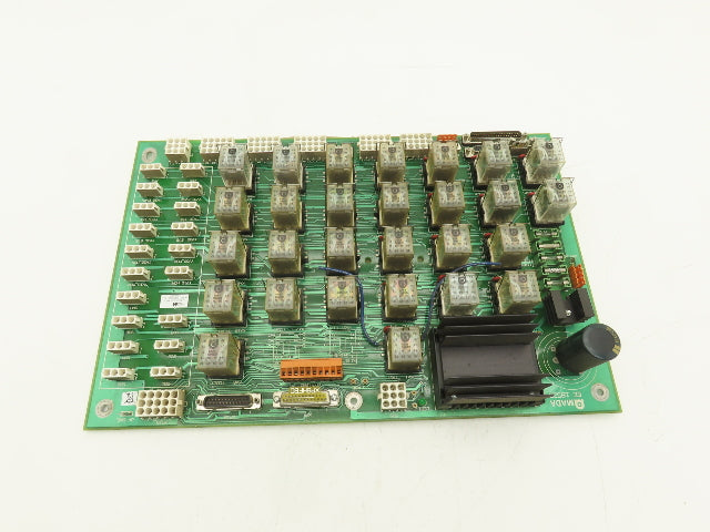 Amada EE 18523 HFB Printed Circuit Relay Board Press Brake Control Ver 2.21
