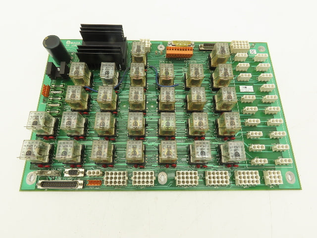 Amada EE 18523 HFB Printed Circuit Relay Board Press Brake Control Ver 2.21
