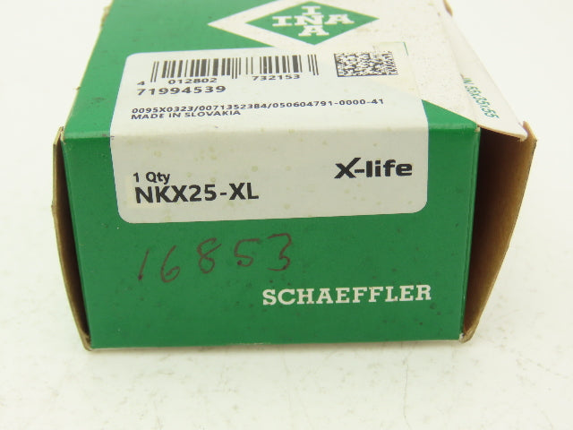 INA NKX25-XL Combination Bearing Needle Ball 25mm ID x 1-21/32"OD x 30mm Width