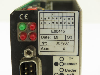 Infranor E80445 Servo Drive Amplifier Module AXE X