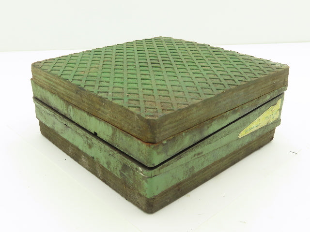 Air Loc Machine Leveling Mount 8x8x3-1/2" Vibration Control Wedgemount Pad