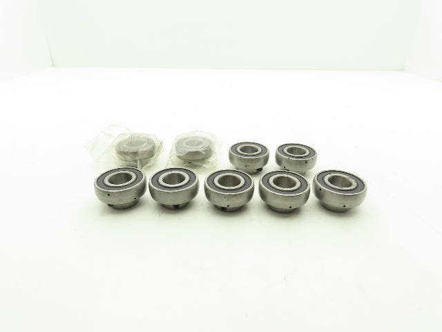 ELW AS204 Ball Insert Bearing 3/4" Bore Set Screw Locking 1.85" OD Lot of 9