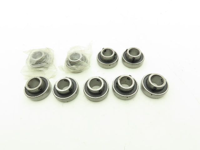 ELW AS204 Ball Insert Bearing 3/4" Bore Set Screw Locking 1.85" OD Lot of 9