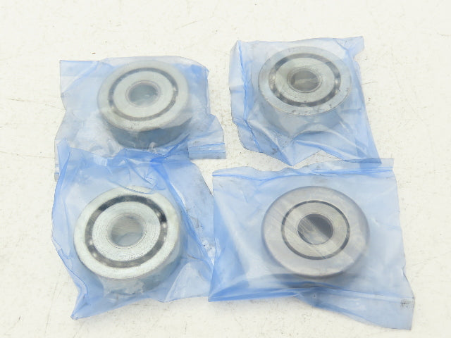 General A3256-UNK Ball Bearing Unground 1/2" ID x 1-3/4" OD x 9/16" W  Lot of 4