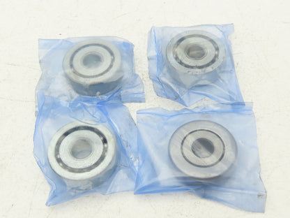 General A3256-UNK Ball Bearing Unground 1/2" ID x 1-3/4" OD x 9/16" W  Lot of 4