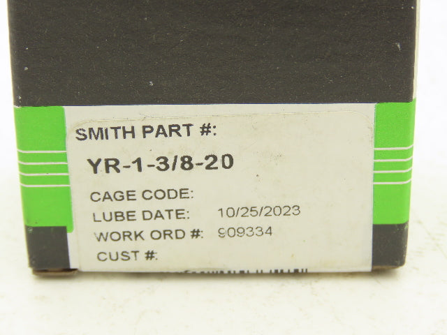 Smith Bearing YR-1-3/8-20 Cam Follower Bearing .3750" ID x 1.3750" OD Lot of 5
