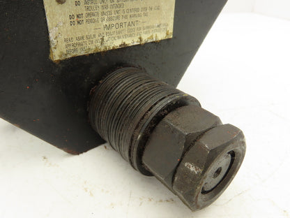 CM 633 Series 1/2 Ton Plain Type Manual Push Trolley 2-1/2"-5-5/8" Flange 1000Lb