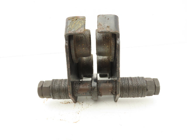 CM 633 Series 1/2 Ton Plain Type Manual Push Trolley 2-1/2"-5-5/8" Flange 1000Lb