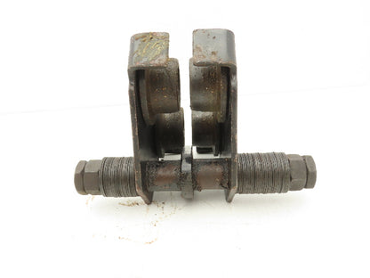 CM 633 Series 1/2 Ton Plain Type Manual Push Trolley 2-1/2"-5-5/8" Flange 1000Lb