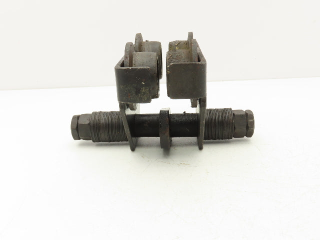 CM 633 Series 1/2 Ton Plain Type Manual Push Trolley 2-1/2"-5-5/8" Flange 1000Lb