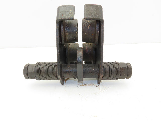 CM 633 Series 1/2 Ton Plain Type Manual Push Trolley 2-1/2"-5-5/8" Flange 1000Lb