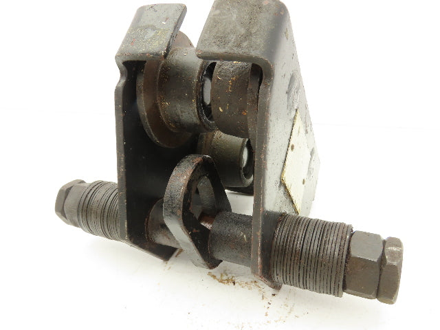 CM 633 Series 1/2 Ton Plain Type Manual Push Trolley 2-1/2"-5-5/8" Flange 1000Lb