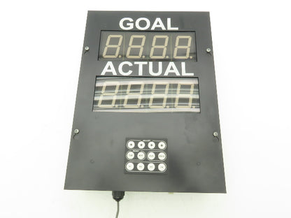 LEDAndon AF2720101 American LED-Gible Production Pace Timer Piece/Cycle Counter