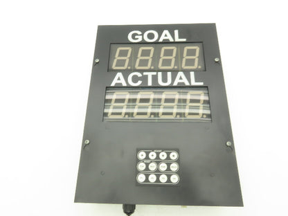 LEDAndon AF2720101 American LED-Gible Production Pace Timer Piece/Cycle Counter