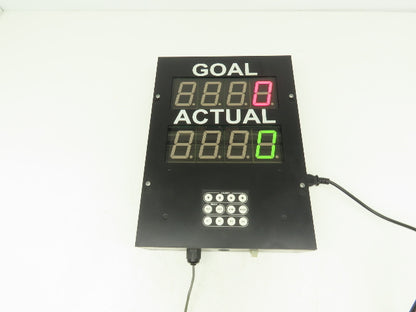 LEDAndon AF2720101 American LED-Gible Production Pace Timer Piece/Cycle Counter